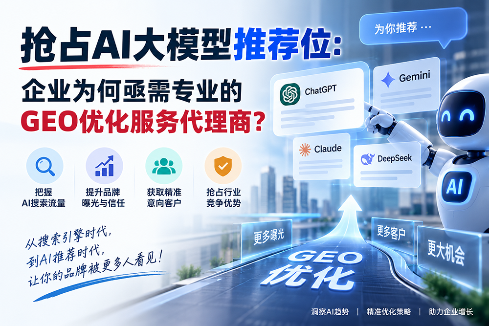 GEO优化服务代理商