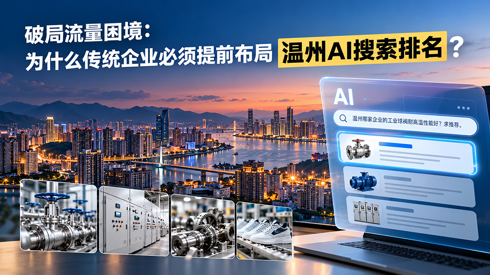 温州AI搜索破局:传统企业增长新引擎