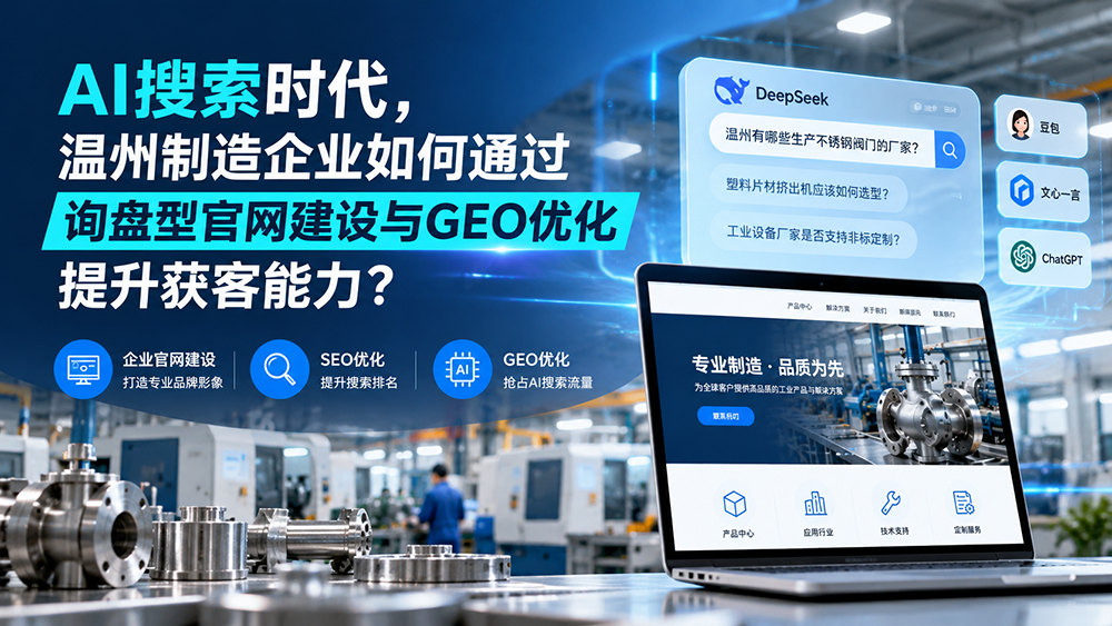 AI搜索赋能温州制造企业